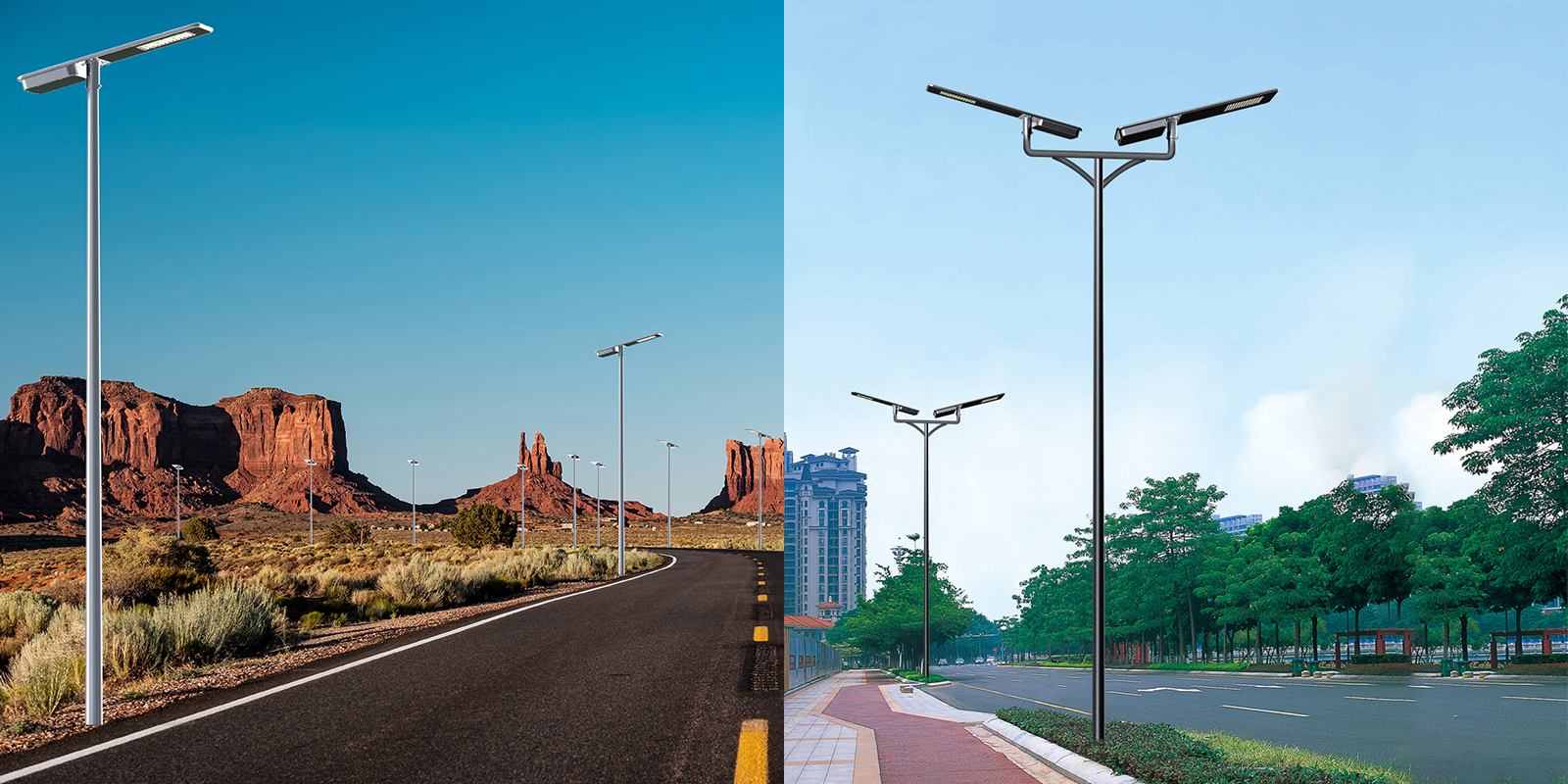 چراغ خورشیدی خیابانی مدل جت پلاس