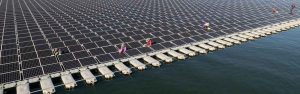 بزرگترین نیروگاه خورشیدی شناور در جهان